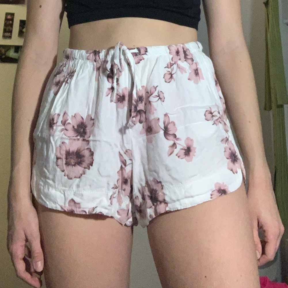 Brandy Melville Floral Shorts